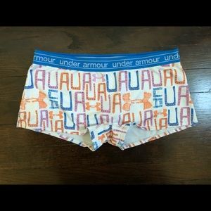 Under Armour mesh spandex shorts